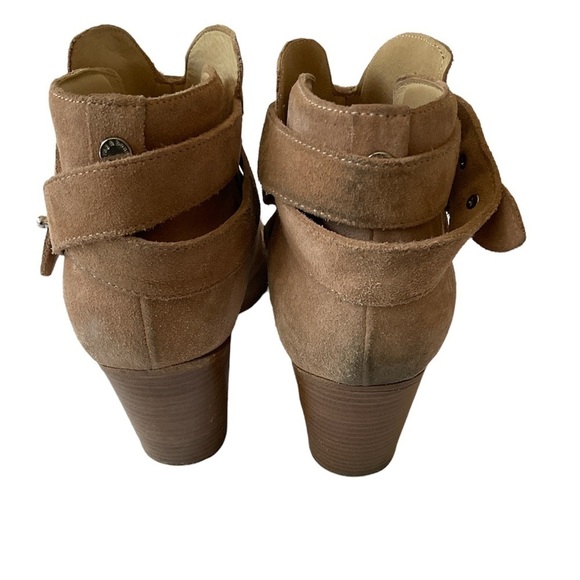 Rag and Bone Harrow Suede Leather Boots Size 38 - Picture 5 of 10